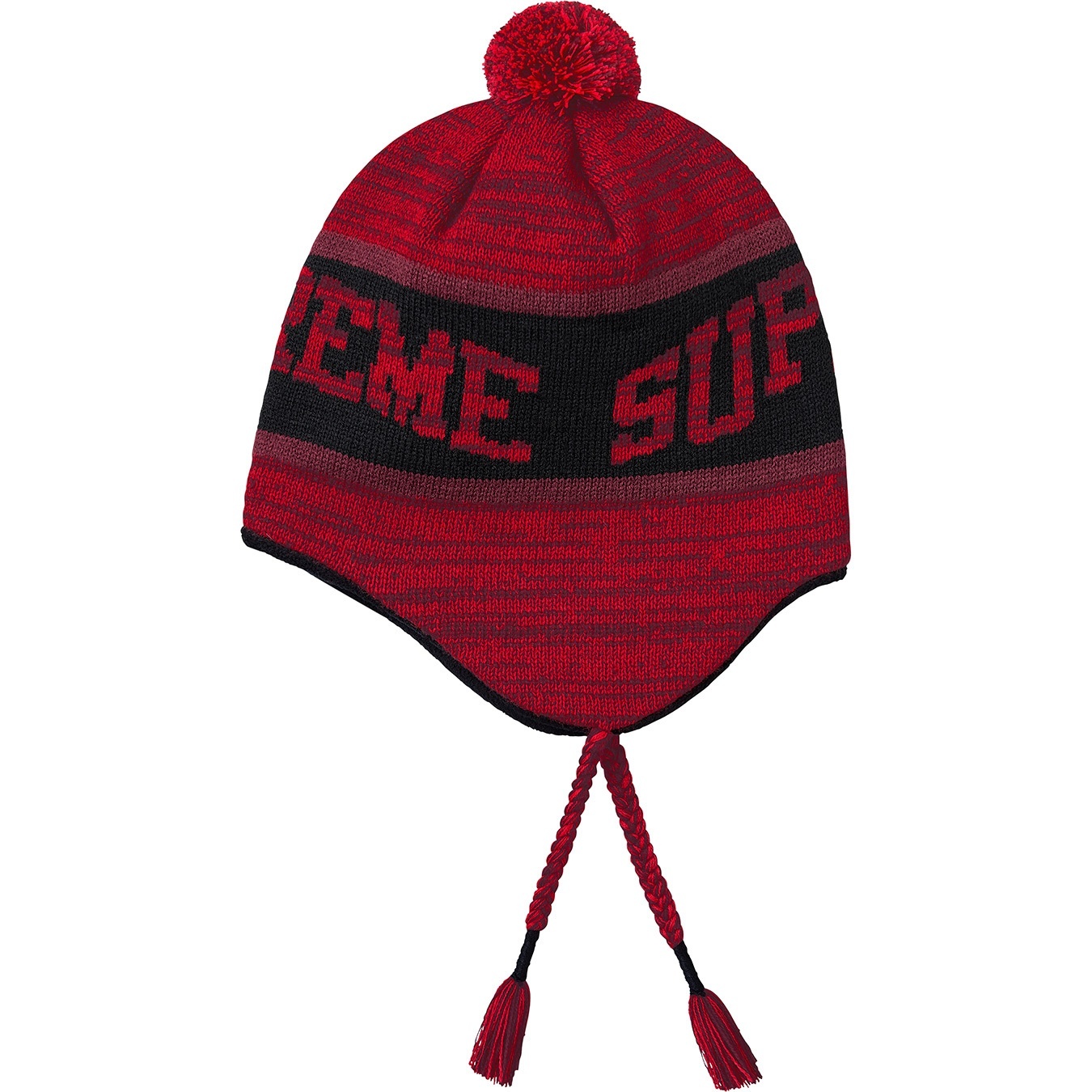 Heathered Earflap Beanie view 3